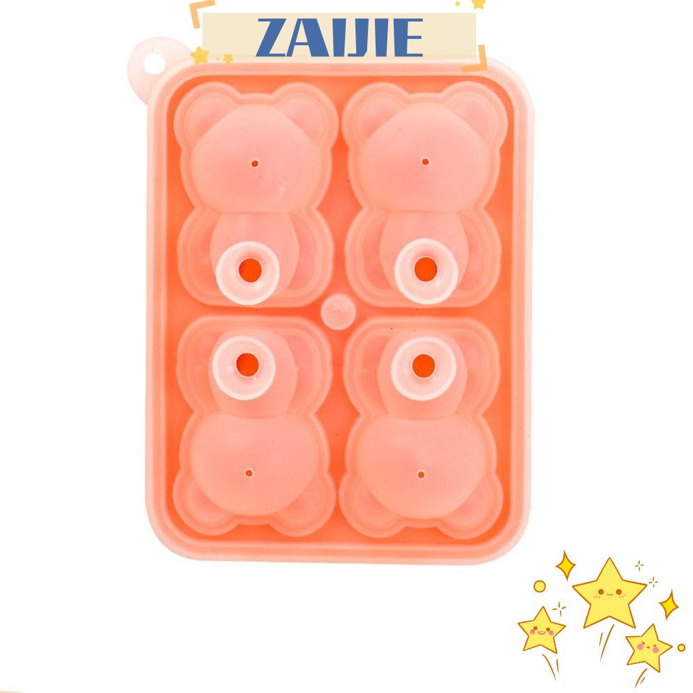 Set 24 Khuôn Silicone Làm Đá / Sô Cô La Hình Quả Cầu / Hành Tinh Màu Hồng Phễu Làm Đá Viên 4 Viên Dạng Phễu Lớn Trong Suốt Có Nắp Cho Cocktails