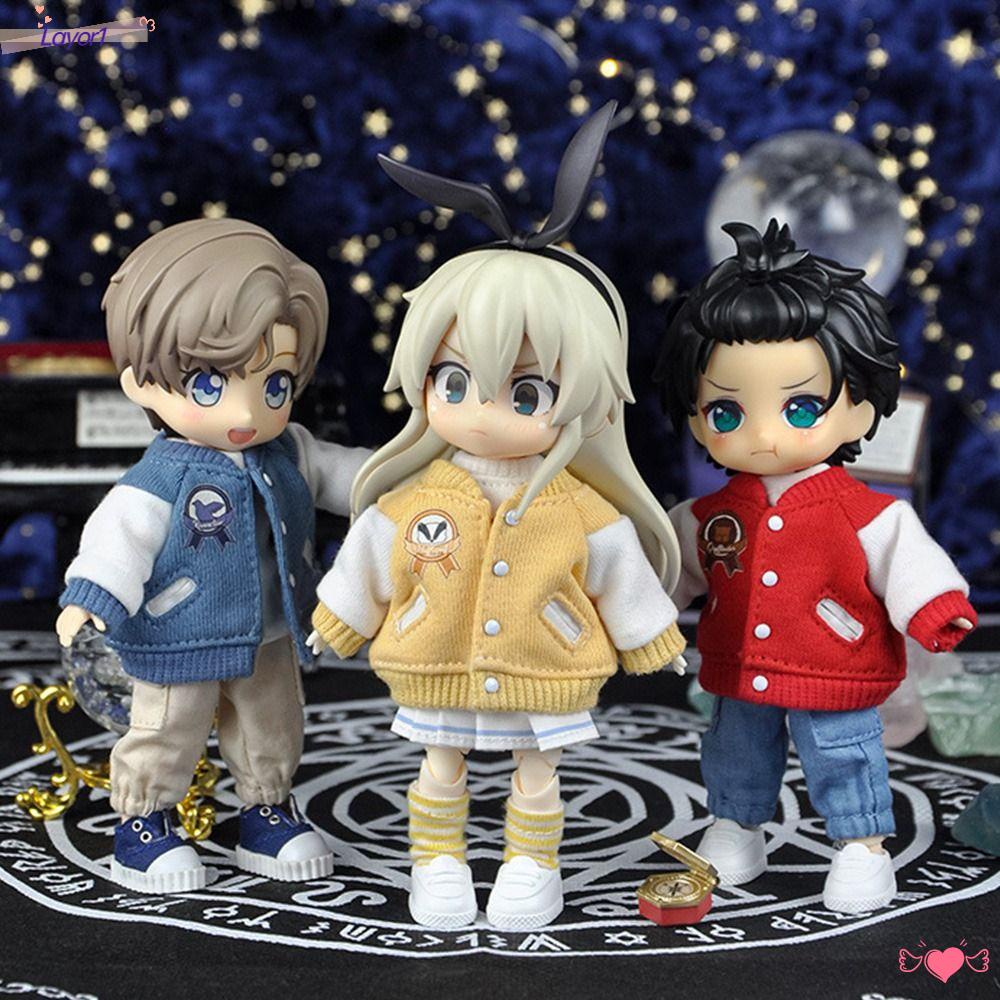 LAYOR1 Bộ Quần Áo Thời Trang Cho Búp Bê Obitsu 11 Ob11 Có 4 Màu