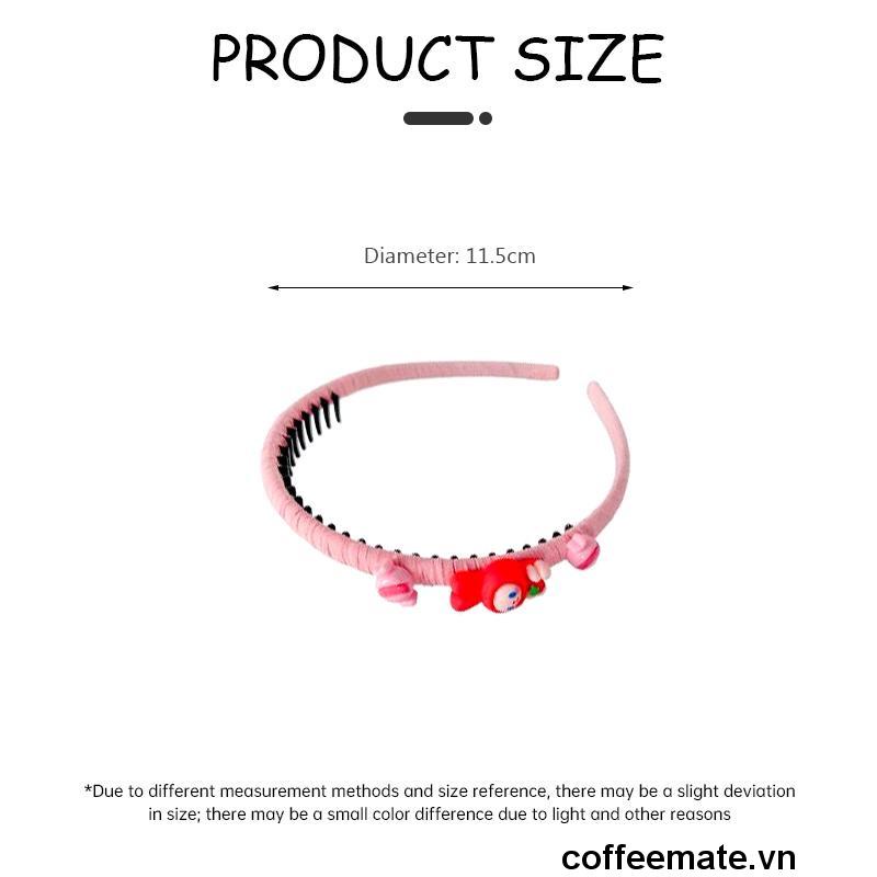 ⚡Băng Đô Cài Tóc Hình Chiếc Răng Nhiều Màu Sắc Dễ Thương Cho Bé Gái