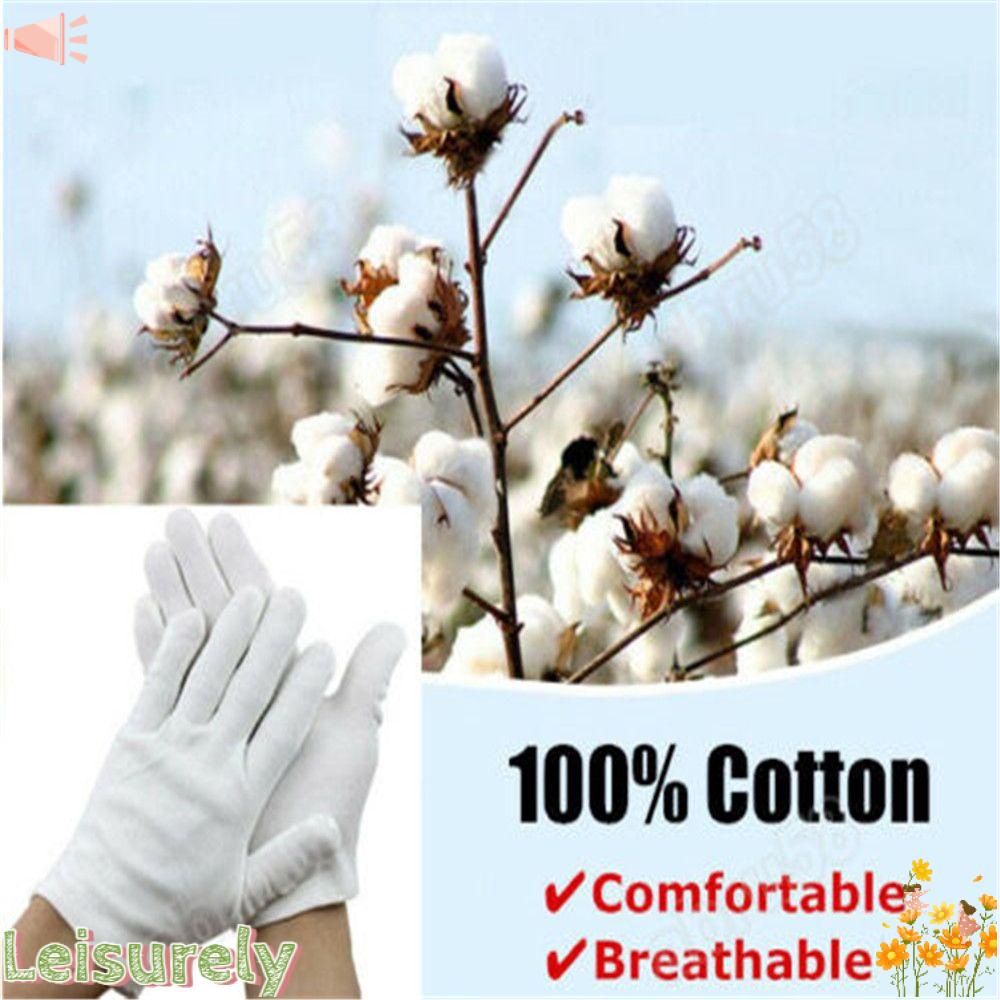 LEILY Bộ 12 Đôi Găng Tay Chống Bụi Dưỡng Ẩm