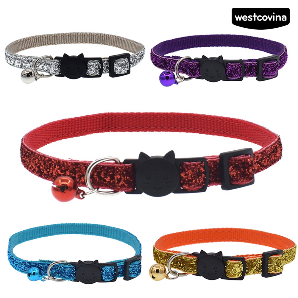 [COD]♞Vòng Cổ Thời Trang Có Chuông Và Khóa An Toàn Cho Mèo Cưng