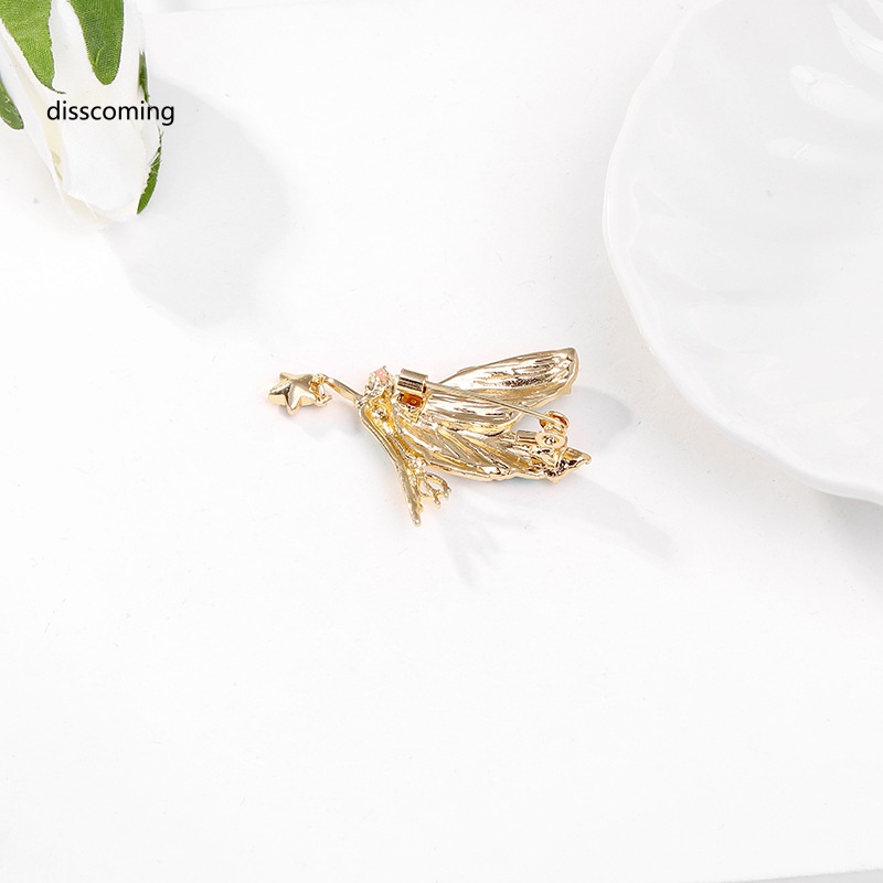 Áo Thun In Hình SL SL SL SL Thời Trang Cá Tính| Trâm Cài Áo Hình Đôi Cánh Thiên Thần Sáng Tạo Cao Cấp