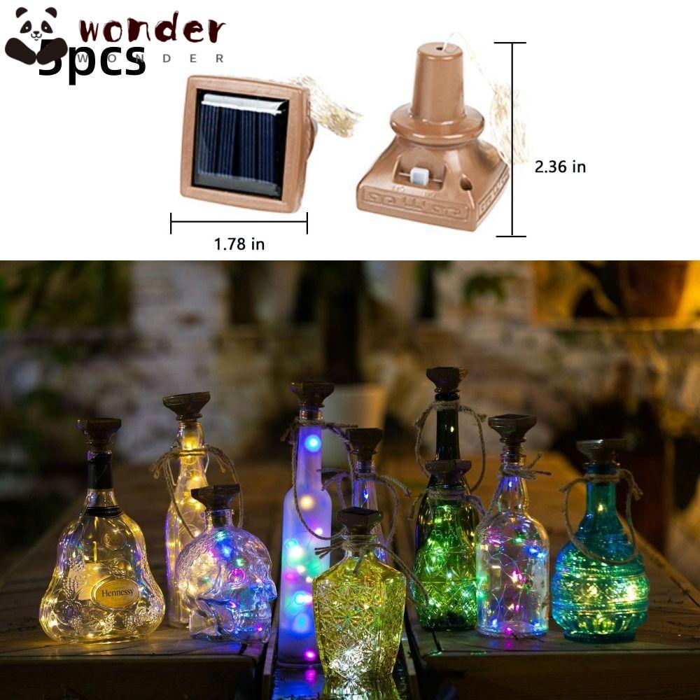 5 Dây Đèn LED 20 Bóng Chống Nước Trang Trí Chai Rượu
