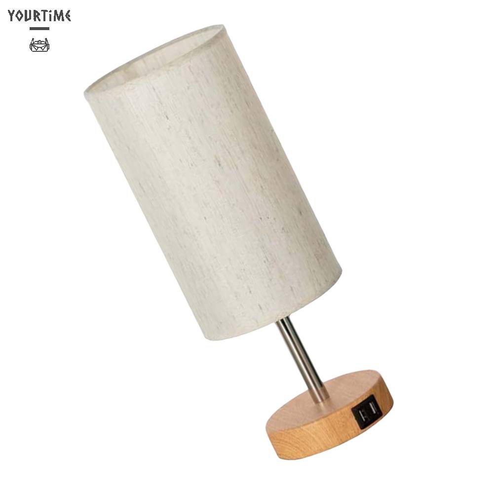 Đèn LED Để Bàn Đế Gỗ Trang Trí Nội Thất