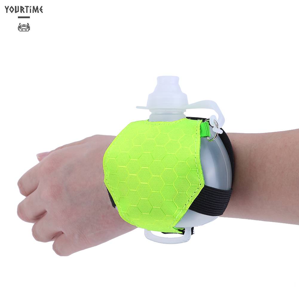 Bình Nước Thể Thao 200ML Có Quai Đeo Cổ Tay Mềm Mại