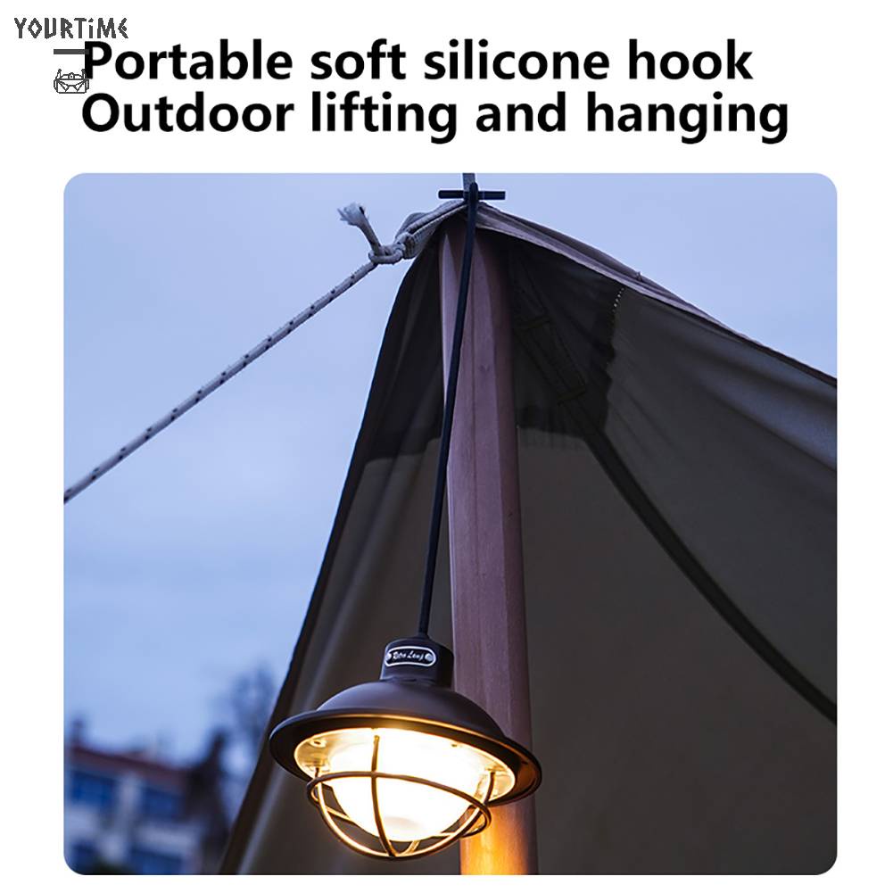 Đèn LED Cắm Trại Chống Thấm Nước Phong Cách Vintage