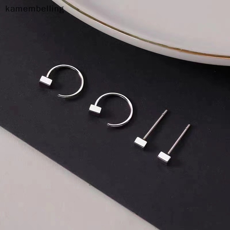 1 Cặp Khuyên Tai Dạng Móc Xỏ Hình Xương Người Độc Đáo