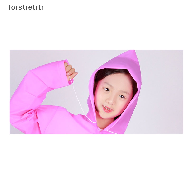 Forstretrtr Áo Mưa Họa Tiết Hoạt Hình Dễ Thương Cho Bé Chơi Lễ Hội Songkran