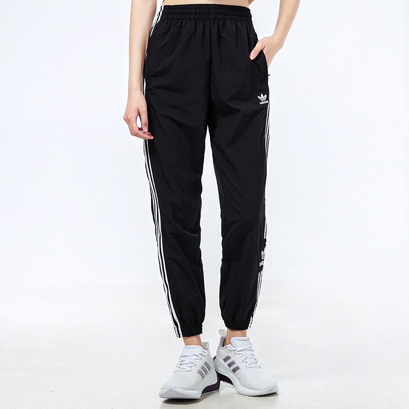 Quần jogger Kẻ Sọc Thêu logo adidas Co Giãn Thoáng Khí Nhanh Khô Dành Cho Nam Và Nữ