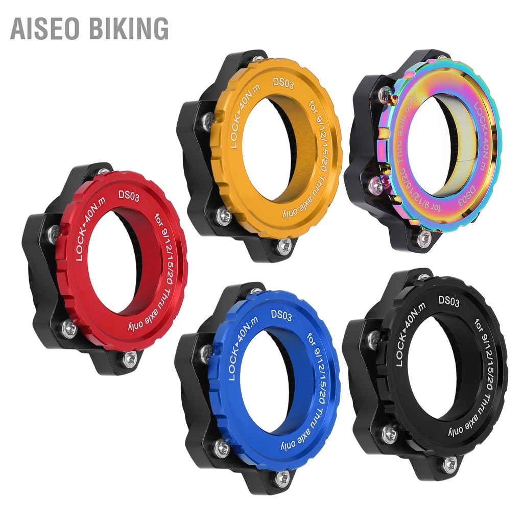 MEIJUN Centerlock đến 6 Bu Lông Lắp Adapter Khóa Hợp Kim Nhôm Trục HUB cho Thru Hub Aiseo Biking