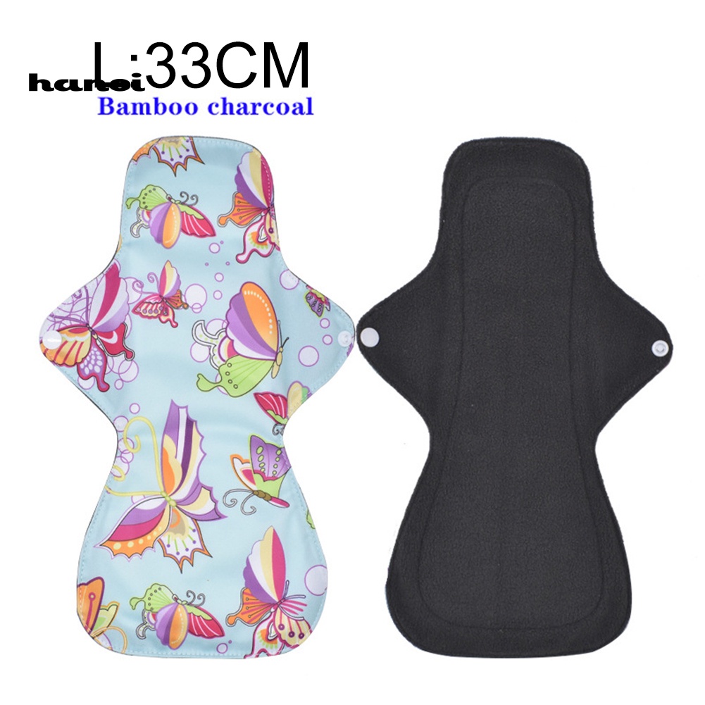 Set 5 Quần Lót Cỡ Lớn Họa Tiết Hoa Chống Rò Rỉ Có Thể Tái Sử Dụng