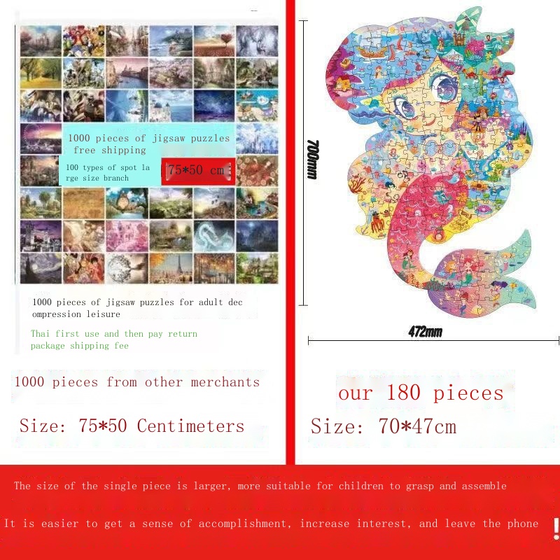Câu đố ghép hìnhhildren s khai sáng giáo dục sớm phát triển trí thông minh mẫu giáo quà tặng trường tiểu học 3-6