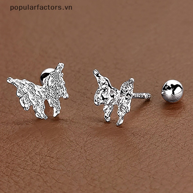 1 Đôi Bông Tai Hình Bướm Sau Lưng Thời Trang Dành Cho Nữ