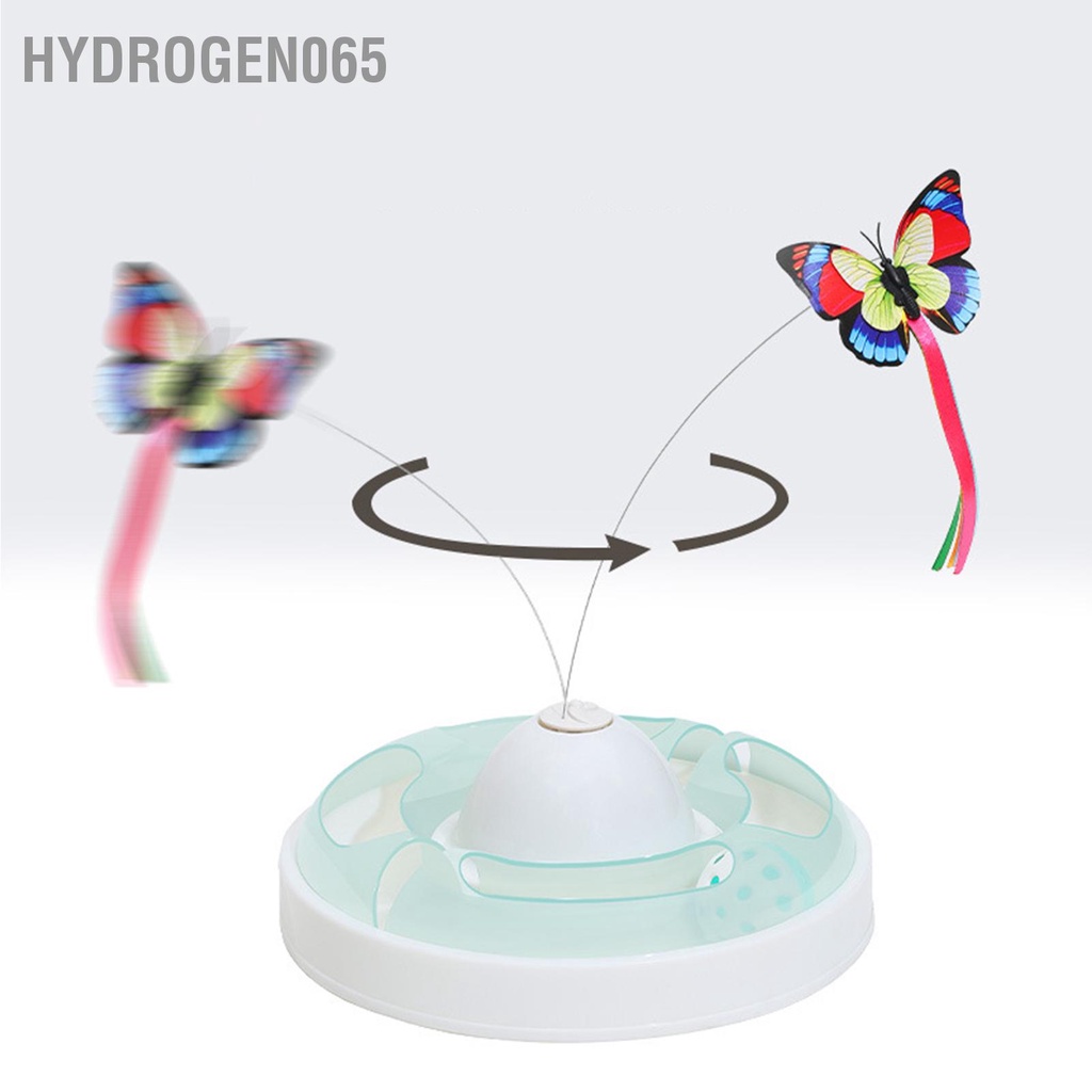 Hydrogen065 Đồ chơi cho mèo tương tác thông minh Con bướm bay tự động Kitt Kích hoạt chuyển dành trong nhà