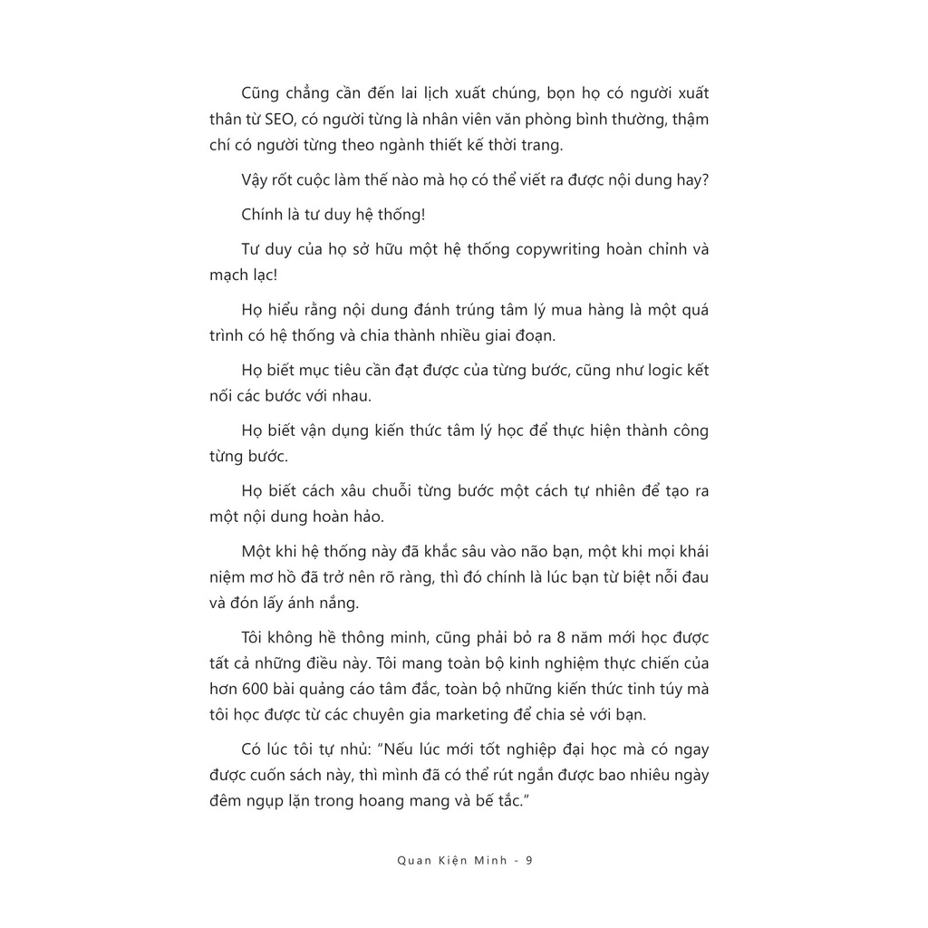 Sách 4 Quy Tắc Vàng Trong Copywriting