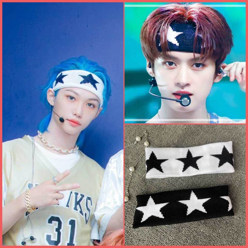 Băng Đô Hình Ngôi Sao Năm Cánh 5 Sao Kpop Stray Kids