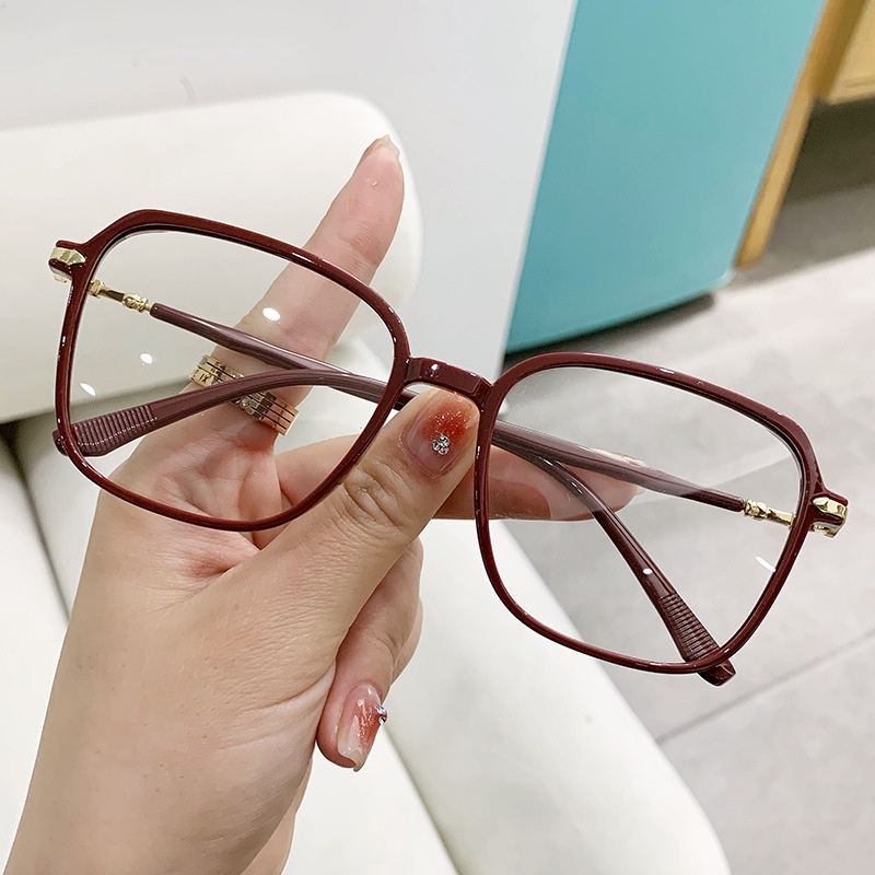 Mắt Kính Chống Tia Bức Xạ Hình Vuông Thời Trang Mới 2023