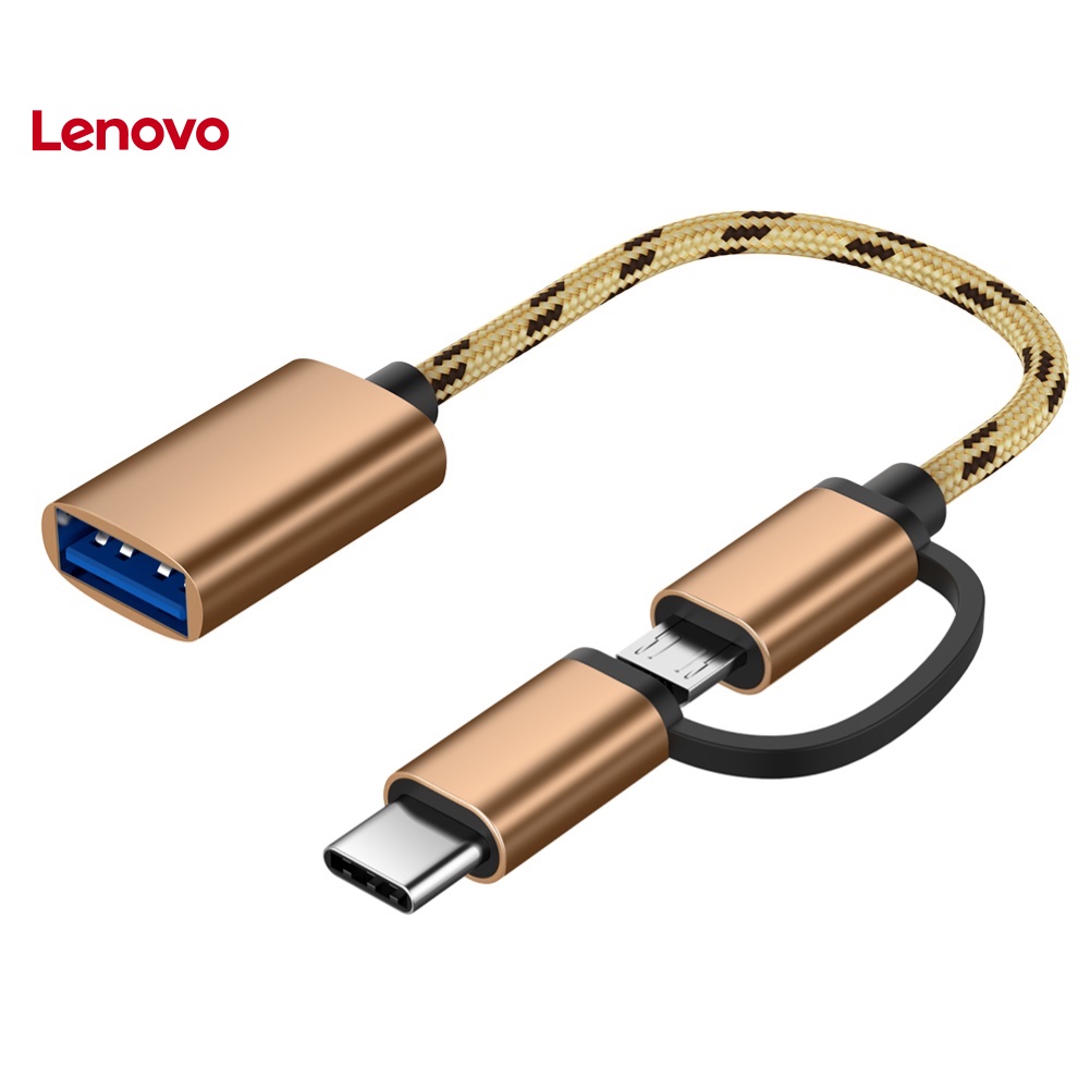 Bộ 3 Dây Cáp USB 3.0 Micro USB Type-C OTG 2 Trong 1 Cho Samsung