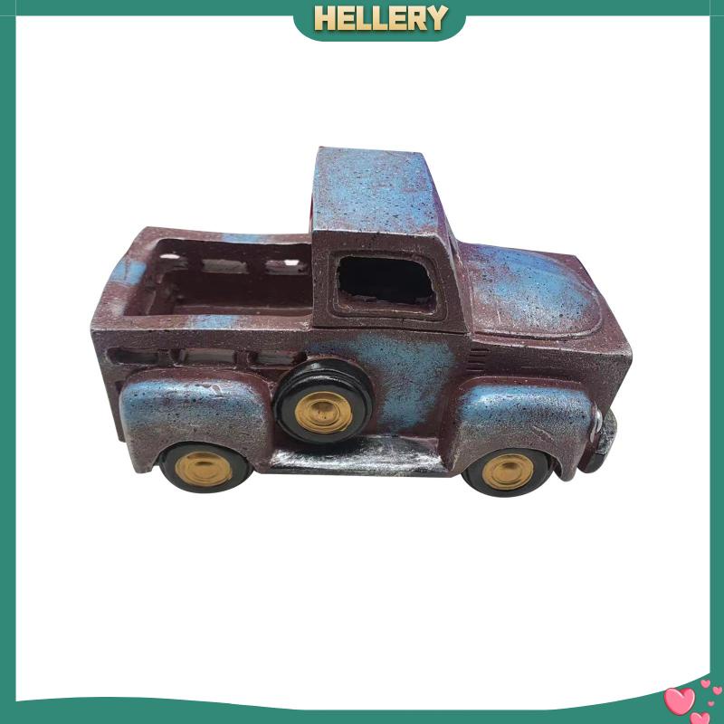 Giá Đỡ Chậu Hoa / Bánh Kẹo / Đồ Ăn Vặt Hình Xe Hơi Bằng Nhựa Resin Để Bàn Trang Trí