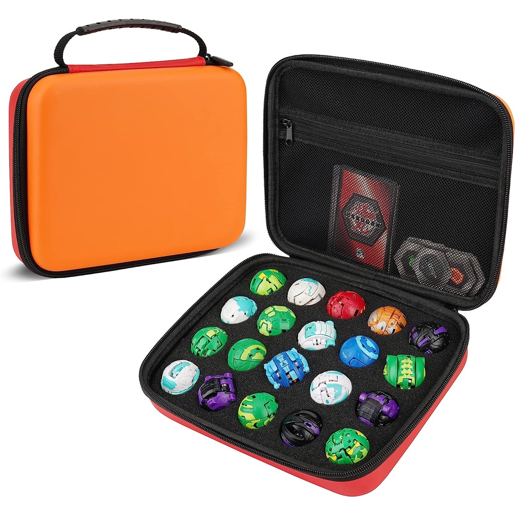 So Với Hộp Đựng Đồ Chơi Mô Hình bakugan Nhỏ Gọn Với Túi Lưới  pxlg