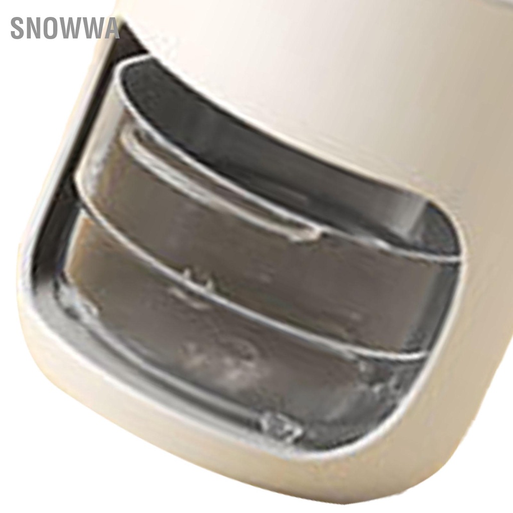 Snowwa Máy Làm Đá Bào Tay Quay Lưỡi Dao Bằng Thép Không Gỉ Nghiền Di Động An Toàn Cho Gia Đình Nhà Hàng Quán Cà Phê Quầy Thực Phẩm