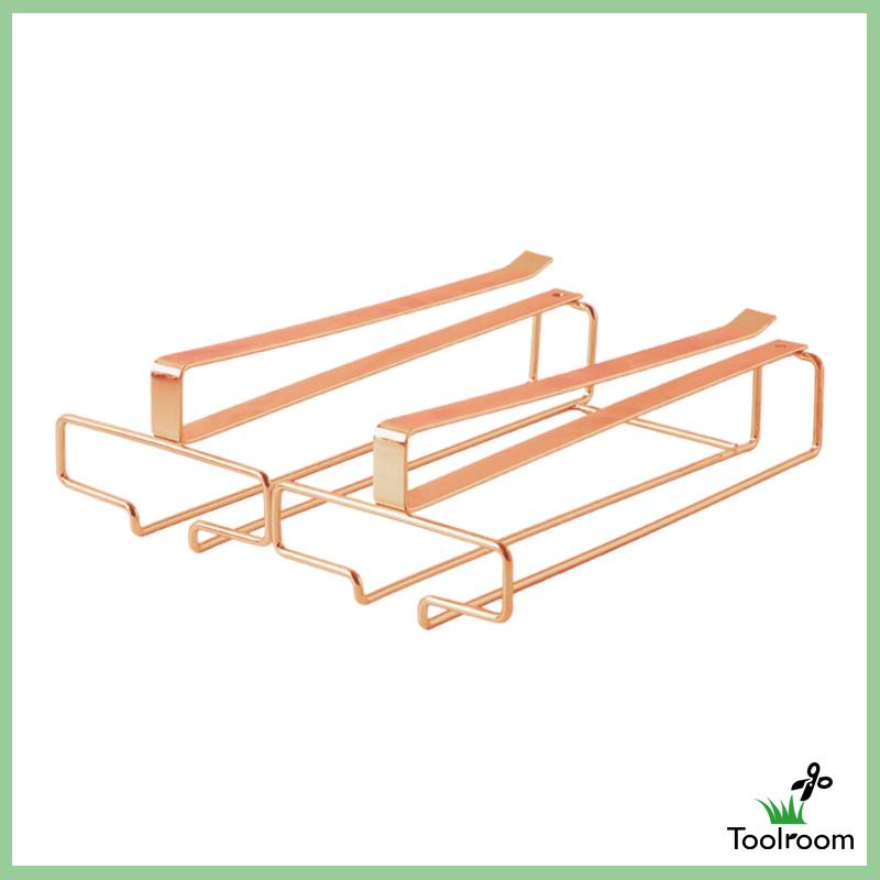 Giá Đỡ Treo Kính Mắt 2 Hàng Bằng Sắt Tiện Dụng Cho Quán Cà Phê / Bar