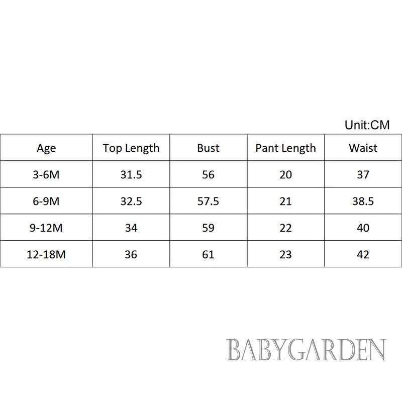 Set Áo Thun Tay Ngắn &amp; Quần Short In Hình Lá Cho Bé Trai 3-18 Tháng Tuổi