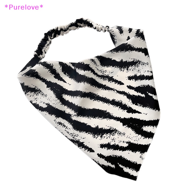 Băng Đô Co Giãn Họa Tiết Sọc Thời Trang Dành Cho Nữ Mới