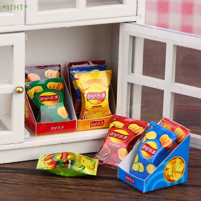1 Set Đồ Chơi Khoai Tây Chiên 1: 12 Cho Nhà Búp Bê Mới