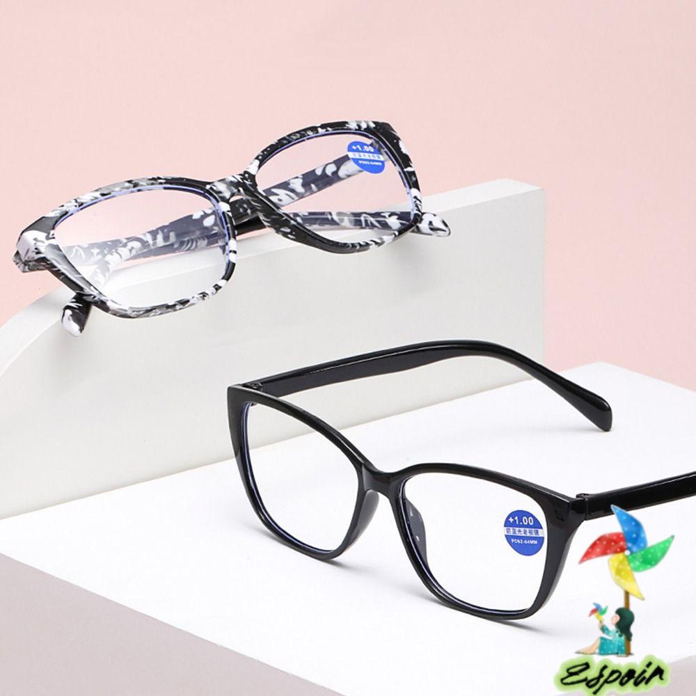 ESPO Kính Đọc Sách Gọng Hoa Siêu Nhẹ Phong Cách Vintage Thanh Lịch