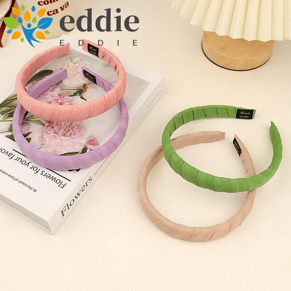 26EDIE Băng Đô Cài Tóc Chống Trượt Màu Kẹo Ngọt Thời Trang Hàn Quốc Cho Nữ