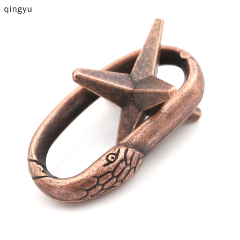 Đồ Chơi Xếp Hình Bằng Kim Loại Cổ Điển Phát Triển IQ Cho Người Lớn Và Trẻ Em