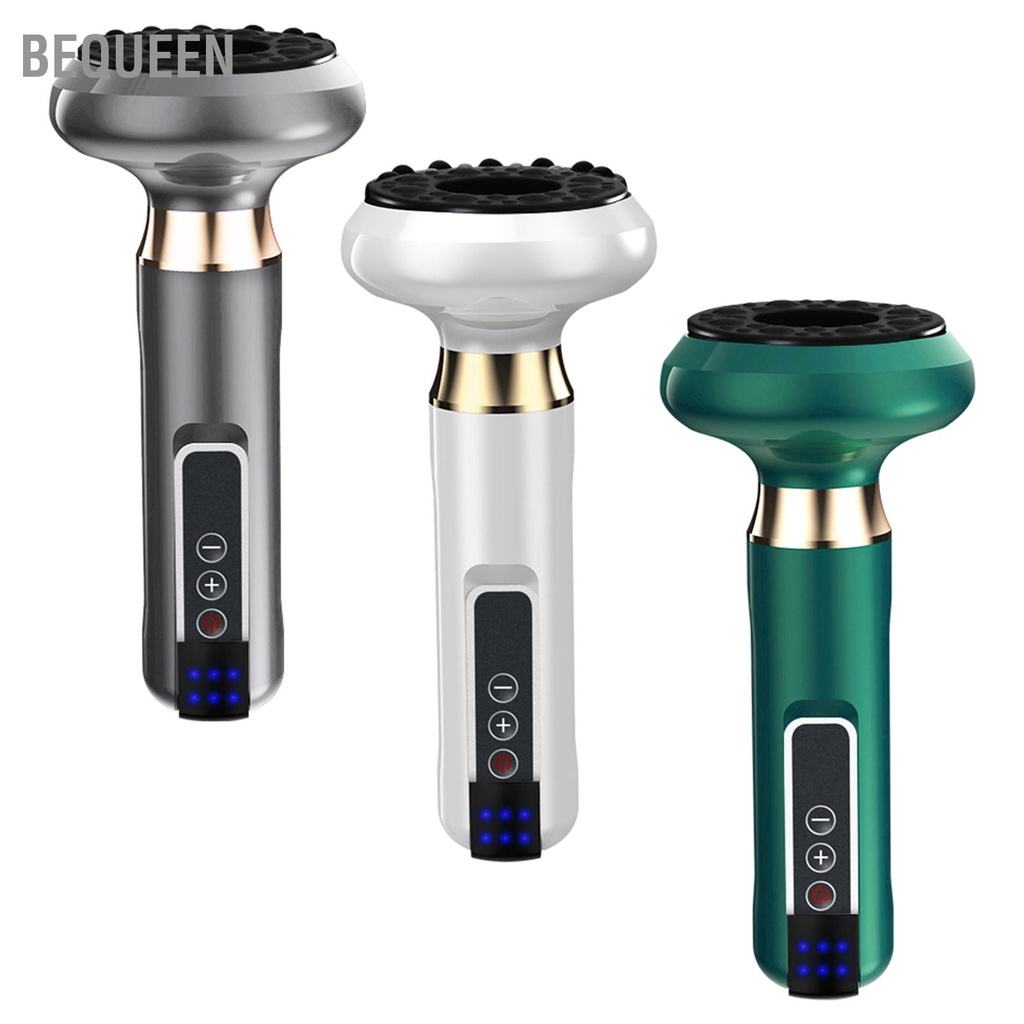 Bequeen Có hàng sẵn Máy Giác Hơi Điện Mát Xa Gua Sha 6 Cấp Độ Hút Xung Tần Số Có Màn Hình LED