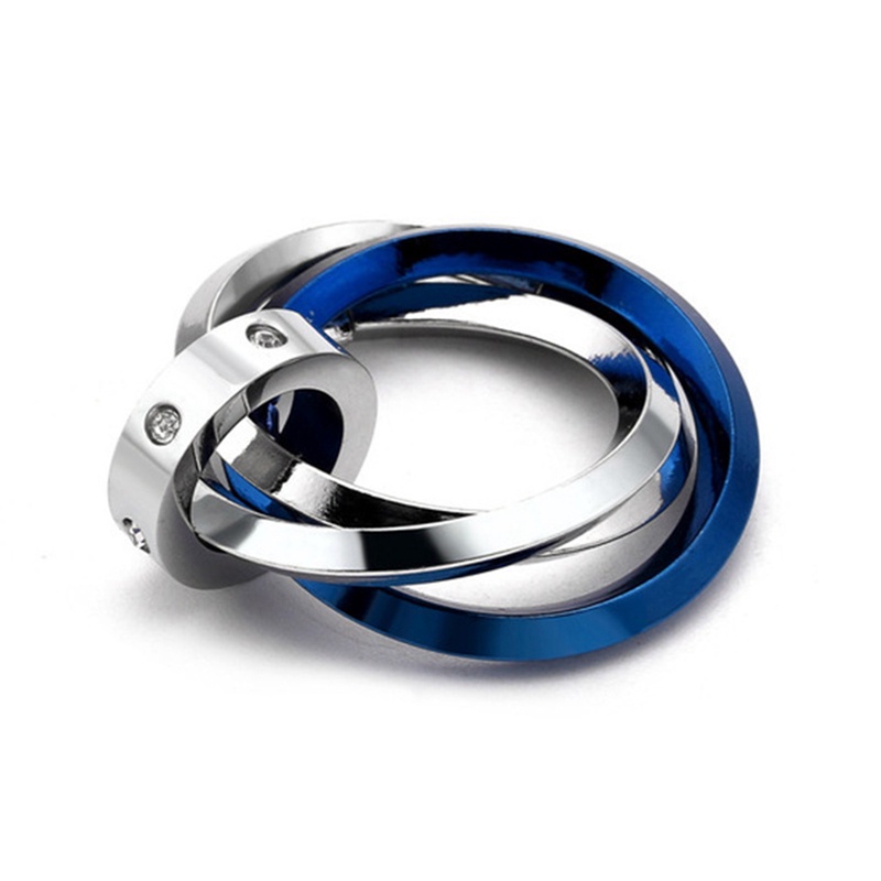 Ygt Vòng cổ Mặt Hình Chiếc Nhẫn Bằng Thép Không Gỉ Phong Cách Retro Cá Tính Cho Nam