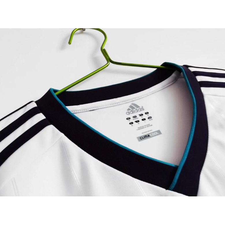 Áo Bóng Đá Dài Tay Phong Cách Vintage Real Madrid 12-13