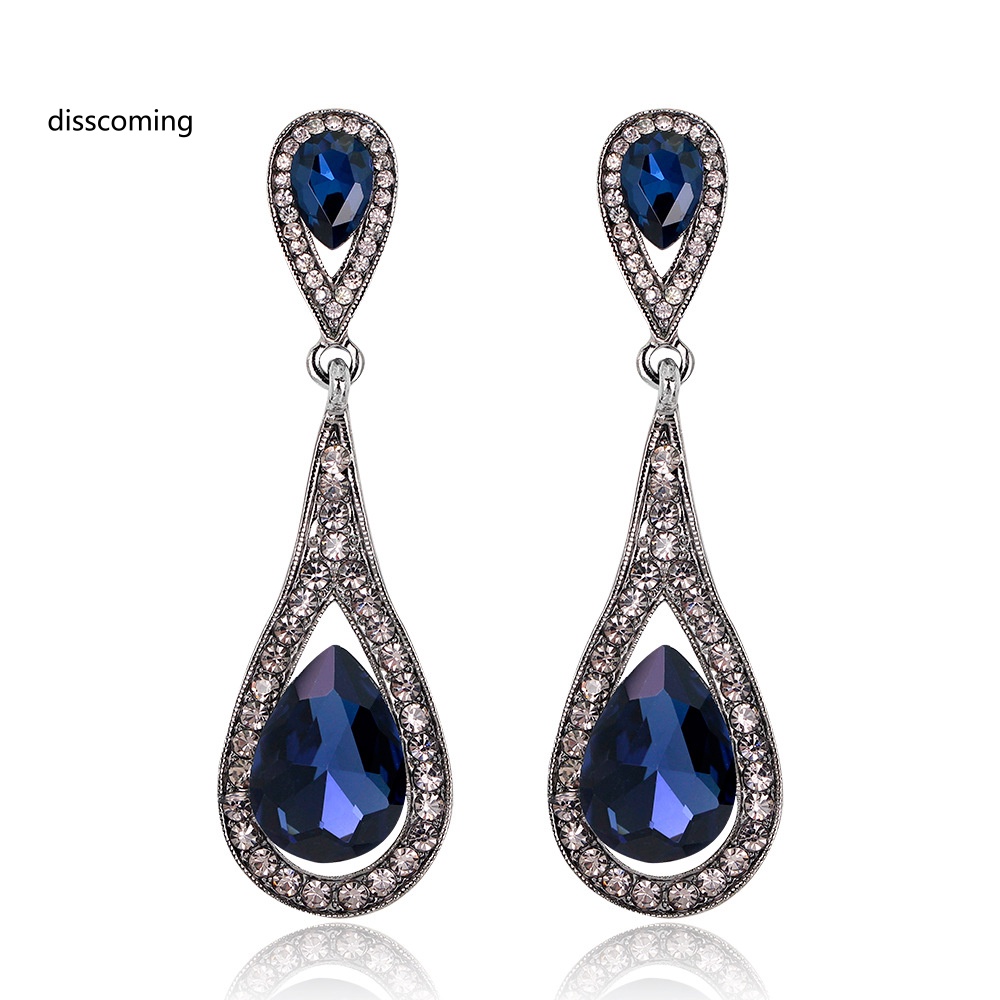 Sl| Khuyên Tai Cô Dâu Phong Cách Vintage Sang Trọng