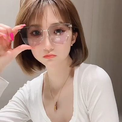 Kính Mát Gọng Vuông Kim Loại Thời Trang Cho Nam Nữ