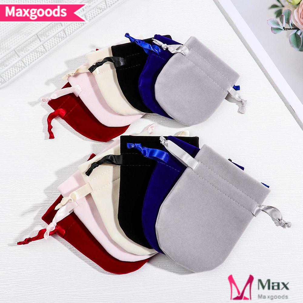 Túi Nhung Tròn Đựng Trang Sức Chống Bụi Tiện Lợi