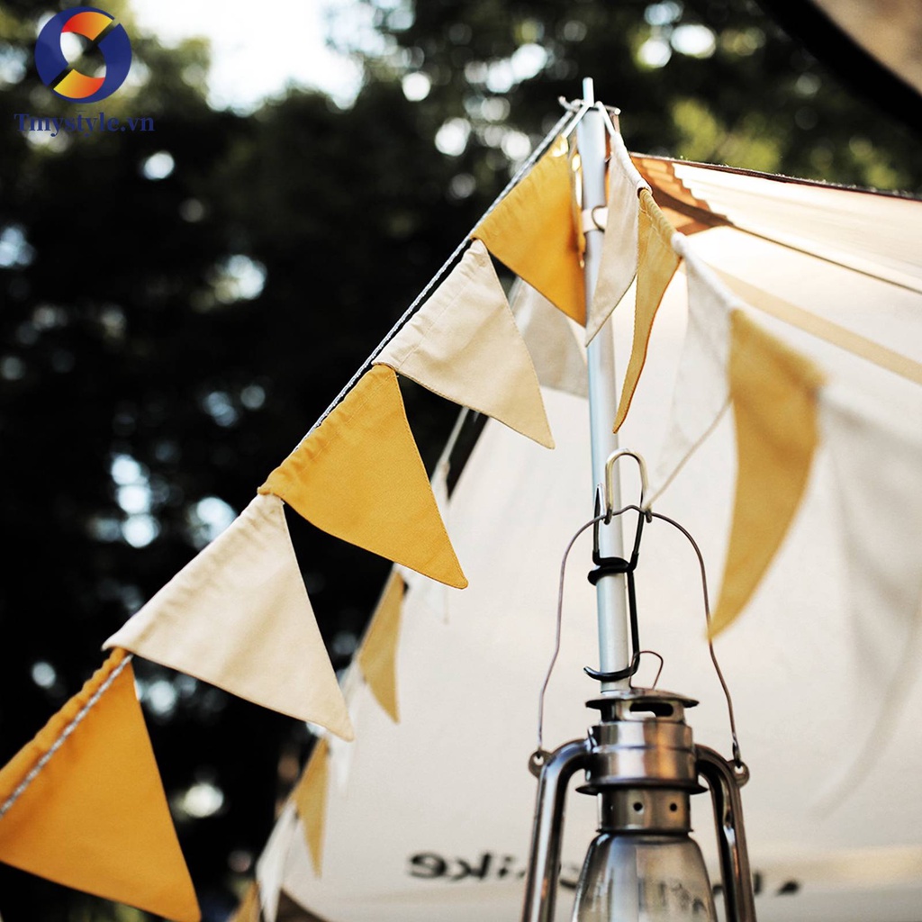 Cờ Tam Giác Treo Lều Cắm Trại Ngoài Trời Tiện Dụng