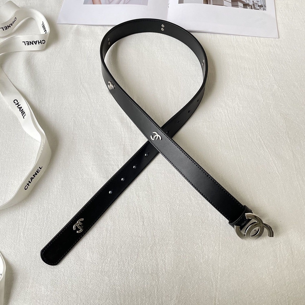 Hàng Có Sẵn! Thắt Lưng Da Thật Thiết Kế Đơn Giản Thời Trang Cho Nam Nữ