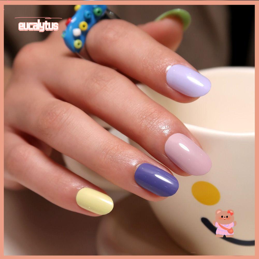 EUTUS Bộ 24 Móng Tay Giả Che Phủ Toàn Diện DIY