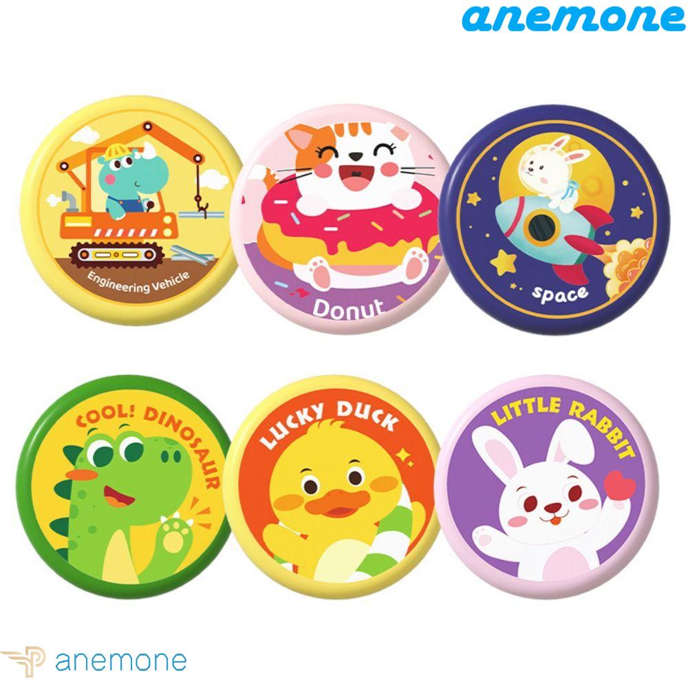 ANEMONE Đồ chơi trẻ em Ném Đĩa Xoay Bằng Tay Và Mắt Vui Nhộn Cho Bé