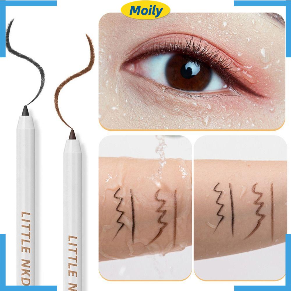MOILYVN Bút Kẻ Mắt Nhanh Khô Chống Mồ Hôi Lâu Trôi Tiện Dụng