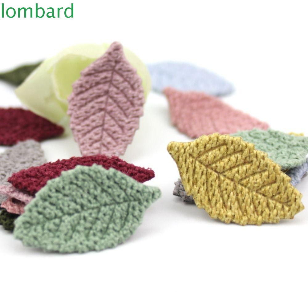 LOMBARD Kẹp Tóc Hình Chiếc Lá Nhiều Màu Sắc