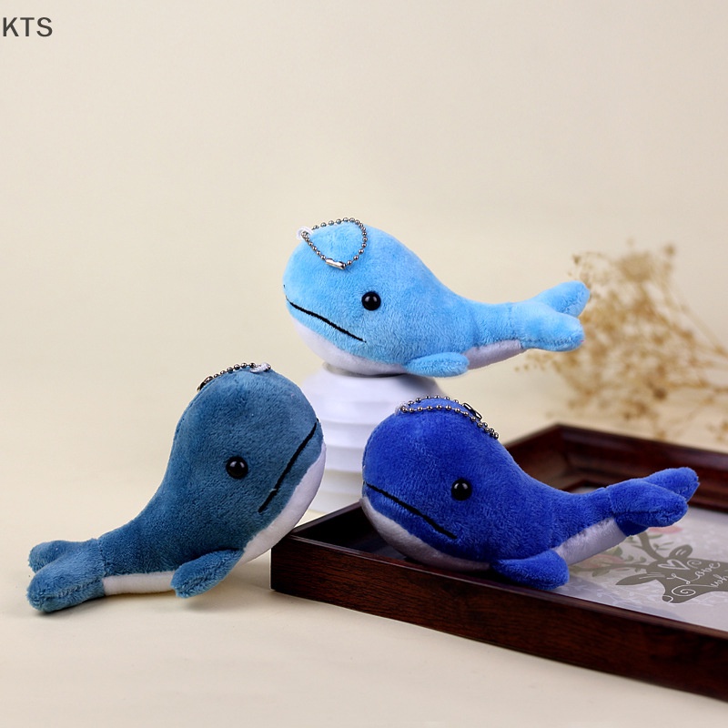 Móc Khóa Cá Voi Nhồi Bông Mềm Mại Dễ Thương