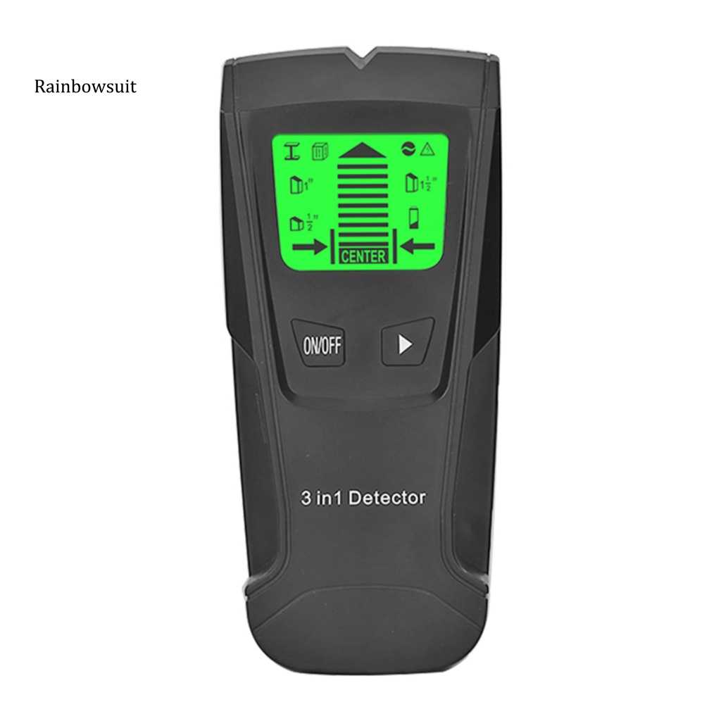 Thiết Bị Kiểm Tra Điện Áp Kỹ Thuật Số Đa Năng 3 Trong 1 Bằng ABS LCD