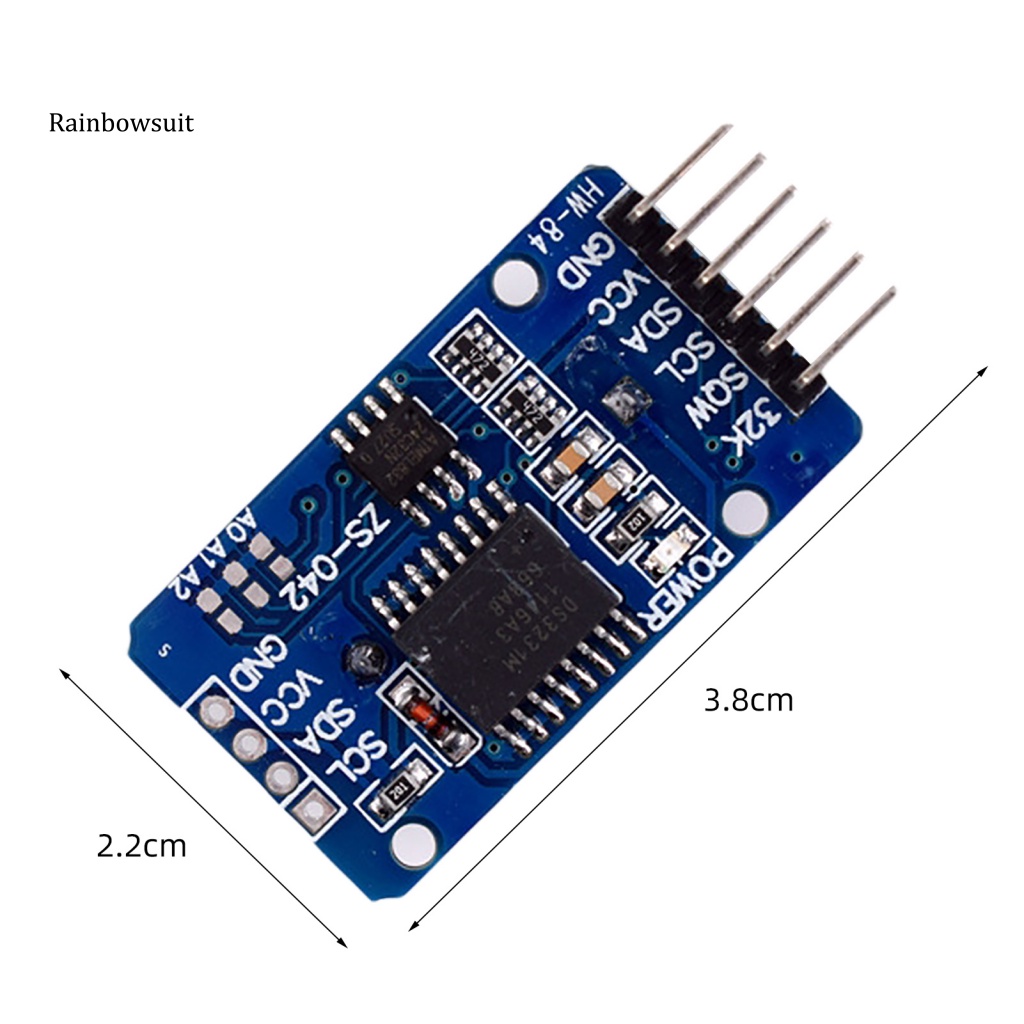 Mô Đun Đồng Hồ Kỹ Thuật Số DS3231 Mini Độ Chính Xác Cao Đa Năng AT24C32 DIY