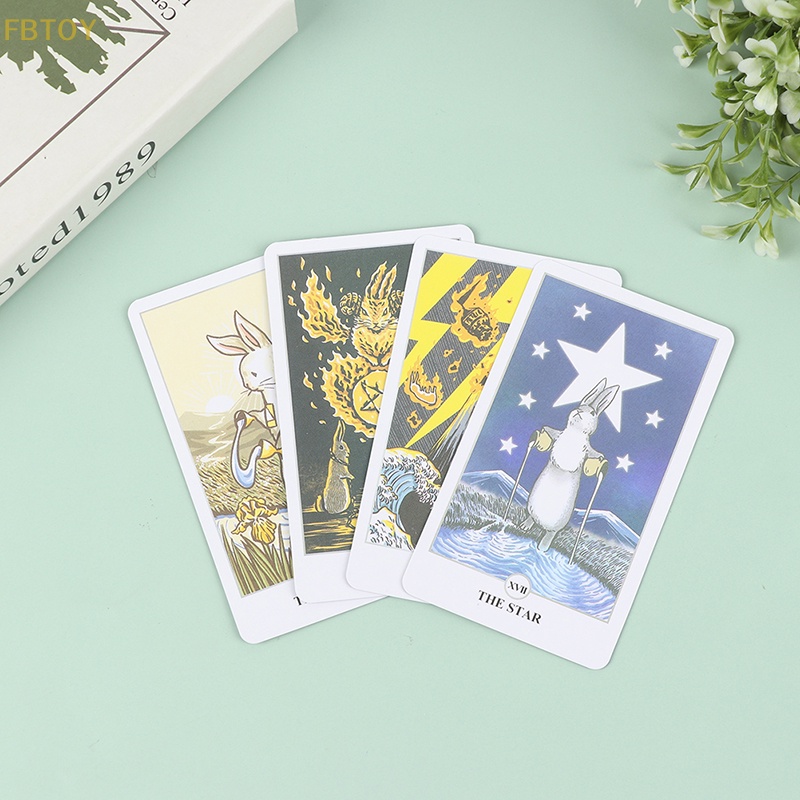 Bộ Bài Tarot 78 Lá Hình Thỏ Lunalapin