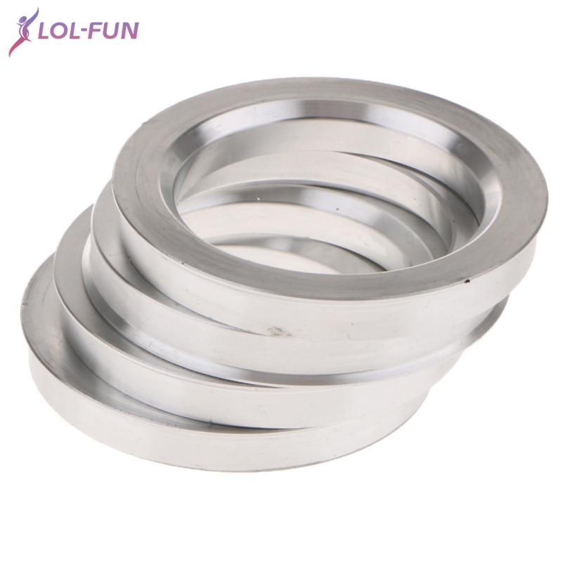 Set 4 vòng đệm trục bánh xe IUIU 73.1mm sang 54.1mm bằng hợp kim nhôm chuyên dụng
