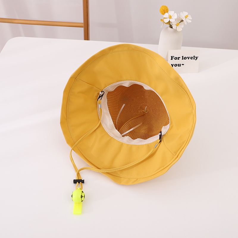 Mũ Tai Bèo Chống Nắng Cỡ Lớn Phối Lưới Thoáng Khí Thời Trang Mùa Hè Cho Bé Gái
